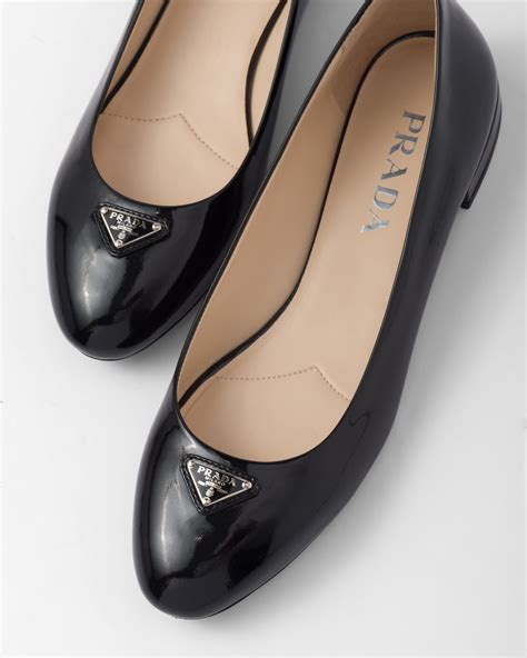 prada patent leather ballerinas|Patent leather ballerinas .